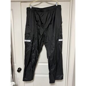 Bassdash Complete Men's Waterproof Rain Pants, Size 3XL